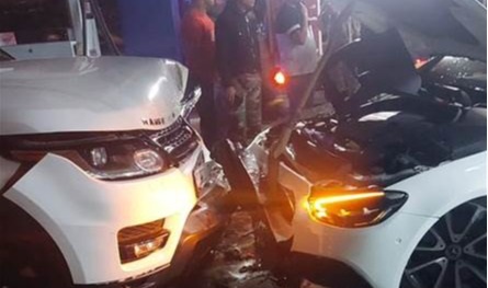 حادث سير مروع ليلا بين 3 سيارات في بعلبك