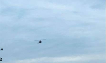 بالصور: تحليق طيران مروحي للجيش فوق عكار.. هذا ما يحصل