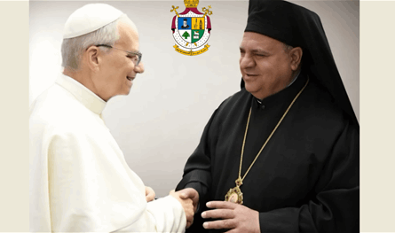 ابراهيم يرحّب بزيارة البابا: بارقة امل ورجاء