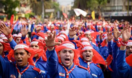 سيمر من قلب &quot;الضاحية&quot;.. كشافة &quot;المهدي&quot; تستعد لاستقبال البابا في لبنان