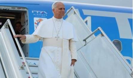 بعد وصول البابا إلى لبنان… هذا ما نشرته الصفحة الخاصة بالزيارة (صورة)