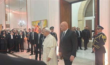 الرئيس عون مرحّباً بالبابا لاون الرابع عشر: أبلغوا العالم عنا بأننا لن نستسلم بل سنظل هنا