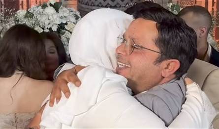 محمد هنيدي يحتفل بزفاف ابنته