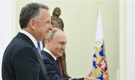 مبعوث ترامب في موسكو غداً… لقاء مباشر لحسم &quot;خطة&quot; إنهاء الحرب