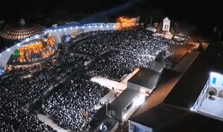 لقاء البابا لاوون الرابع عشر مع الشبيبة في بكركي