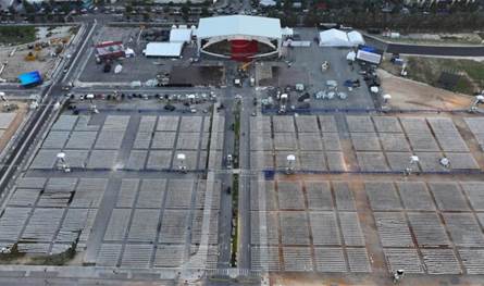 بدء توافد المواطنين الى واجهة بيروت البحرية