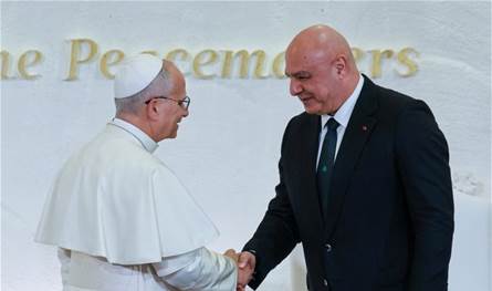 كلمتا البابا ورئيس الجمهورية...خطاب واحد بصوتين