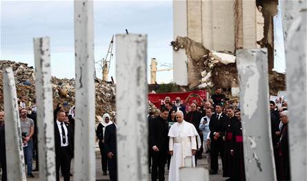 وزيرة بين اهالي ضحايا المرفأ