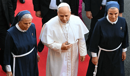 من دير الصليب… البابا لاوون يعيد تكريس مفهوم العدالة الاجتماعية