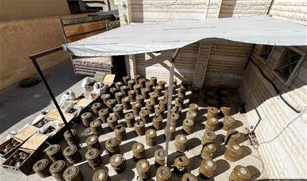 إحباط تهريب شحنة ألغام ضخمة إلى لبنان والإطاحة بشبكة كاملة