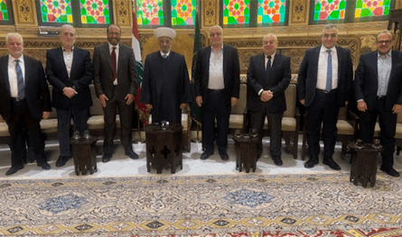 دريان التقى وفد جمعية الإرشاد والإصلاح واستمع إلى مشاريعها