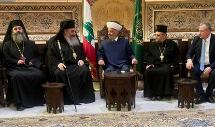 مطران زحلة: لقاء المفتي دريان يعزز روح الأخوة والوحدة في لبنان