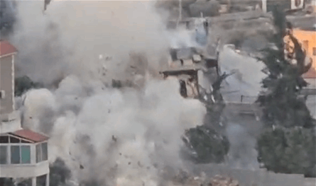 بالفيديو والصور.. عدوان إسرائيلي على الجنوب بعد الإنذارات