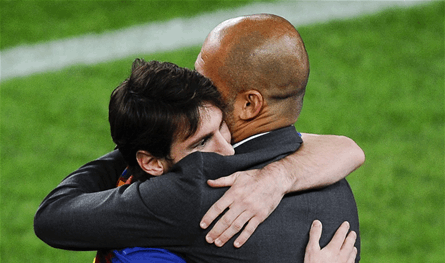 ميسي: غوارديولا الأفضل في التاريخ