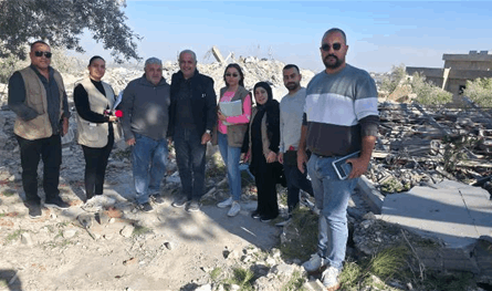 بعد الغارات الإسرائيلية أمس.. مجلس الجنوب يبدأ مسح الأضرار