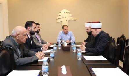 الجميّل استقبل وفداً من المجلس الإسلامي العلوي… وبحث في الأوضاع والتحديات