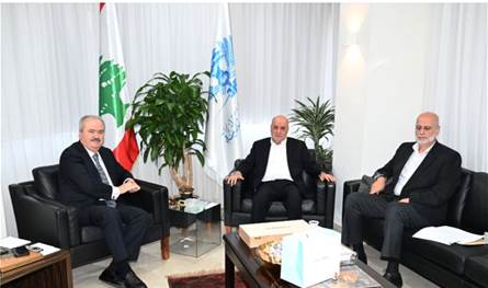 جابر بحث مع شري ودرغام في ملف التعويضات عن الأبنية المتضررة في الضاحية