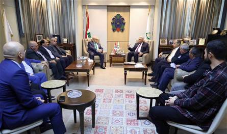 شقير استقبل تجمع مزارعي البقاع لبحث معاملات العمال الأجانب