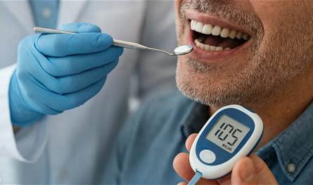 هل من علاقة بين السكري وصحة الفم؟
