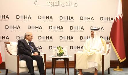 سلام بعد لقائه أمير قطر: الجيش يواصل القيام بمهامه في بسط سلطة الدولة بقواها الذاتية