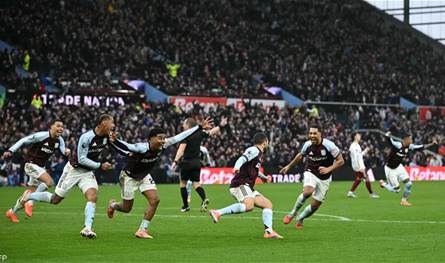 بثنائية.. أستون فيلا يسقط أرسنال في الدوري الإنكليزي