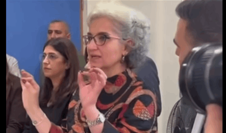 بسبب &quot;البريفيه&quot;.. وزيرة التربية تفقد أعصابها (فيديو)