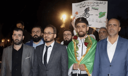 من بيروت إلى اللاذقية.. رحلة رياضي سوري في ذكرى التحرير