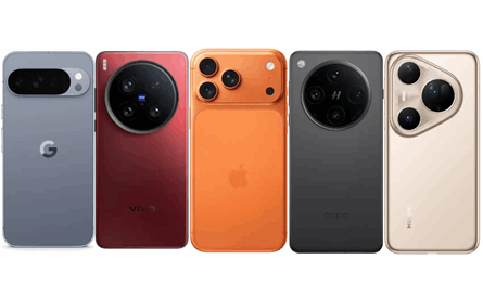 كاميرات 2025.. إليكم ترتيب أقوى 5 هواتف بالعالم