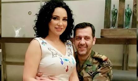 صورة سلاف فواخرجي مع ماهر الأسد تُثير ضجّة كبيرة.. ما حقيقتها؟