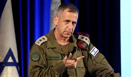 رئيس اركان الجيش الإسرائيلي: نستعد لحرب مفاجئة