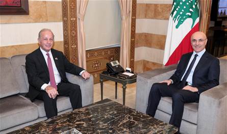 الحجار بحث والسفير الأميركي في المستجدات والتحضيرات للانتخابات