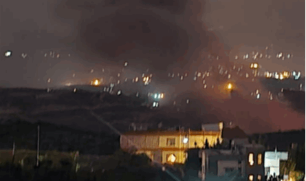 بالفيديو.. غارات عنيفة على الجنوب