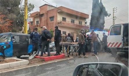 حادث سير مروع على طريق عين بورضاي.. وسقوط جرحى