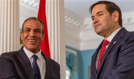 وزير الخارجية المصري لروبيو: مصر تتمسك بوحدة لبنان وسيادته