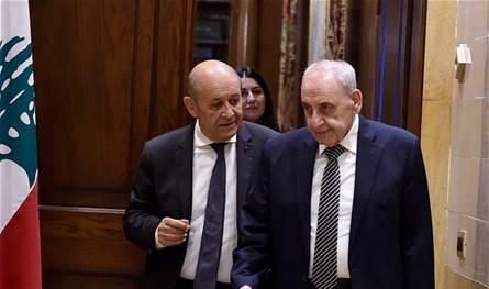 لودريان يواصل لقاءاته اللبنانية لوقف الانتهاكات ونزع السلاح وترسيم الحدود مع سوريا