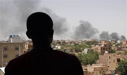 تحطم طائرة شحن عسكرية من طراز &quot;إيل-76&quot;  في السودان