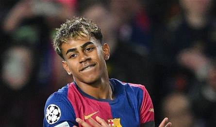 جمال يحطم رقم مبابي التاريخي في دوري أبطال أوروبا