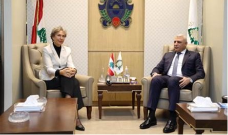 اللواء شقير بحث وسفيرة سويسرا في الأوضاع وسبل التعاون