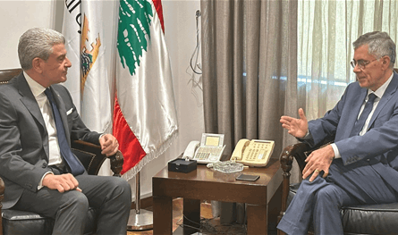 لقاء بين عيسى الخوري وسفير البرازيل بحث في تعزيز التبادل التجاري بين البلدين