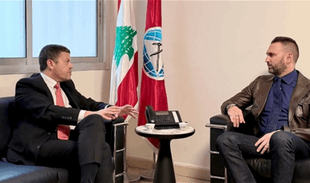 تيمور جنبلاط استقبل المدير العام لمرفأ بيروت