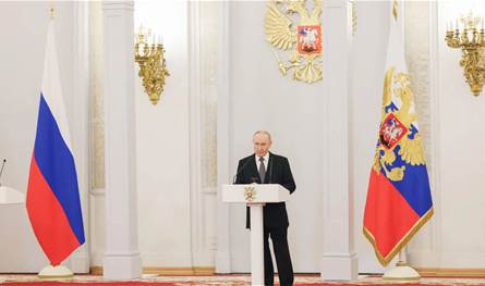 بوتين: جنودنا يجهزون &quot;هداياهم&quot; لروسيا مع اقتراب العام الجديد