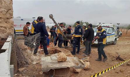 شابة سوريّة عمرها 23 عاماً سقطت داخل بئر وتوفيت