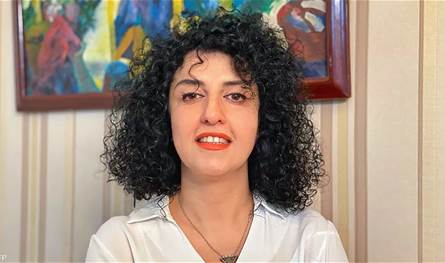 نرجس محمدي الحائزة على جائزة نوبل تُعتقل في إيران