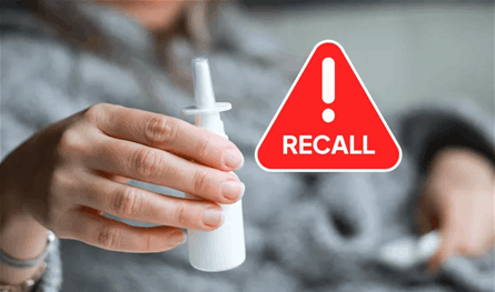 ملوّث.. سحب بخاخ أنف من الاسواق