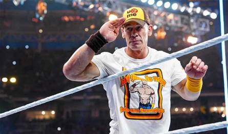 جون سينا يودّع الحلبة… نهاية مسيرة أسطورية في WWE