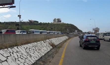 حادث سير على أوتوستراد القلمون… والمصابون بحالة مستقرة