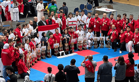 إنجاز لبناني في بطولة العالم للكيوكوشنكاي بالرياض