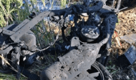 بالصورة.. استهداف دراجة في الجنوب