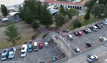 فيديو &quot;درون&quot; يظهر اللحظات الأخيرة لهجوم سيدني... شاهدوه!