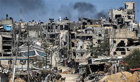 تل أبيب ترفض إعادة إعمار غزة دون نزع سلاح حماس